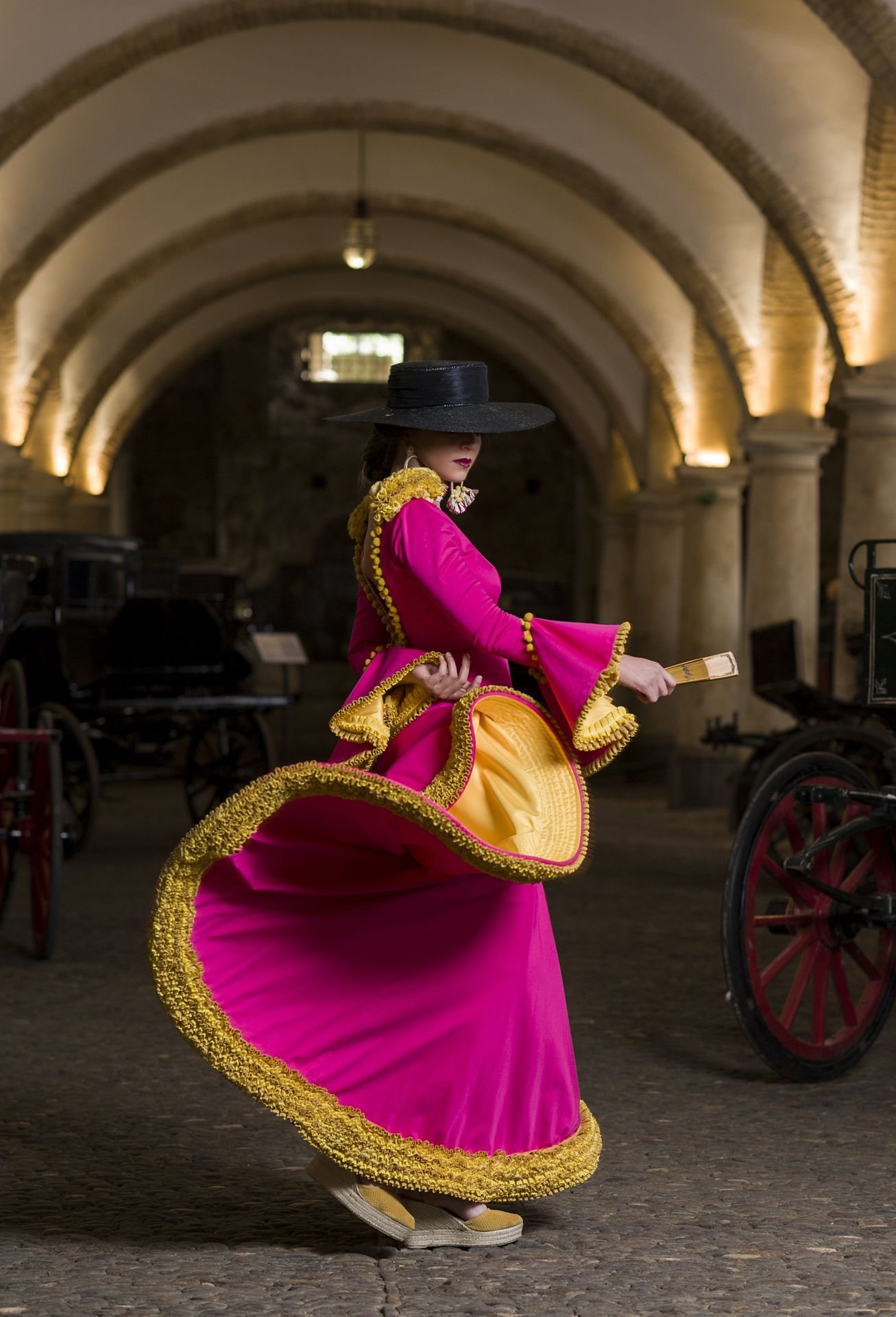 Tejido flamenca