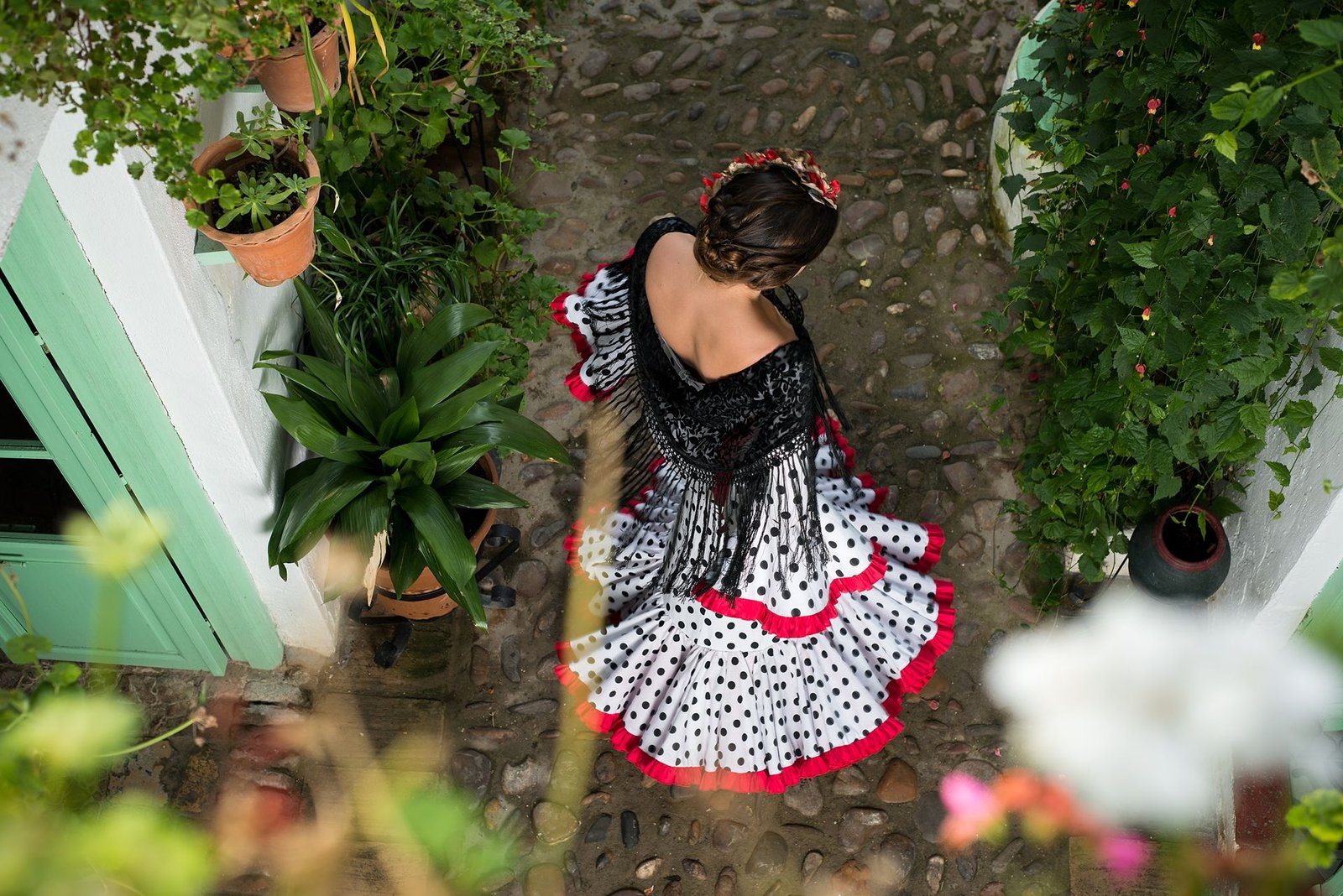 Tejido flamenca